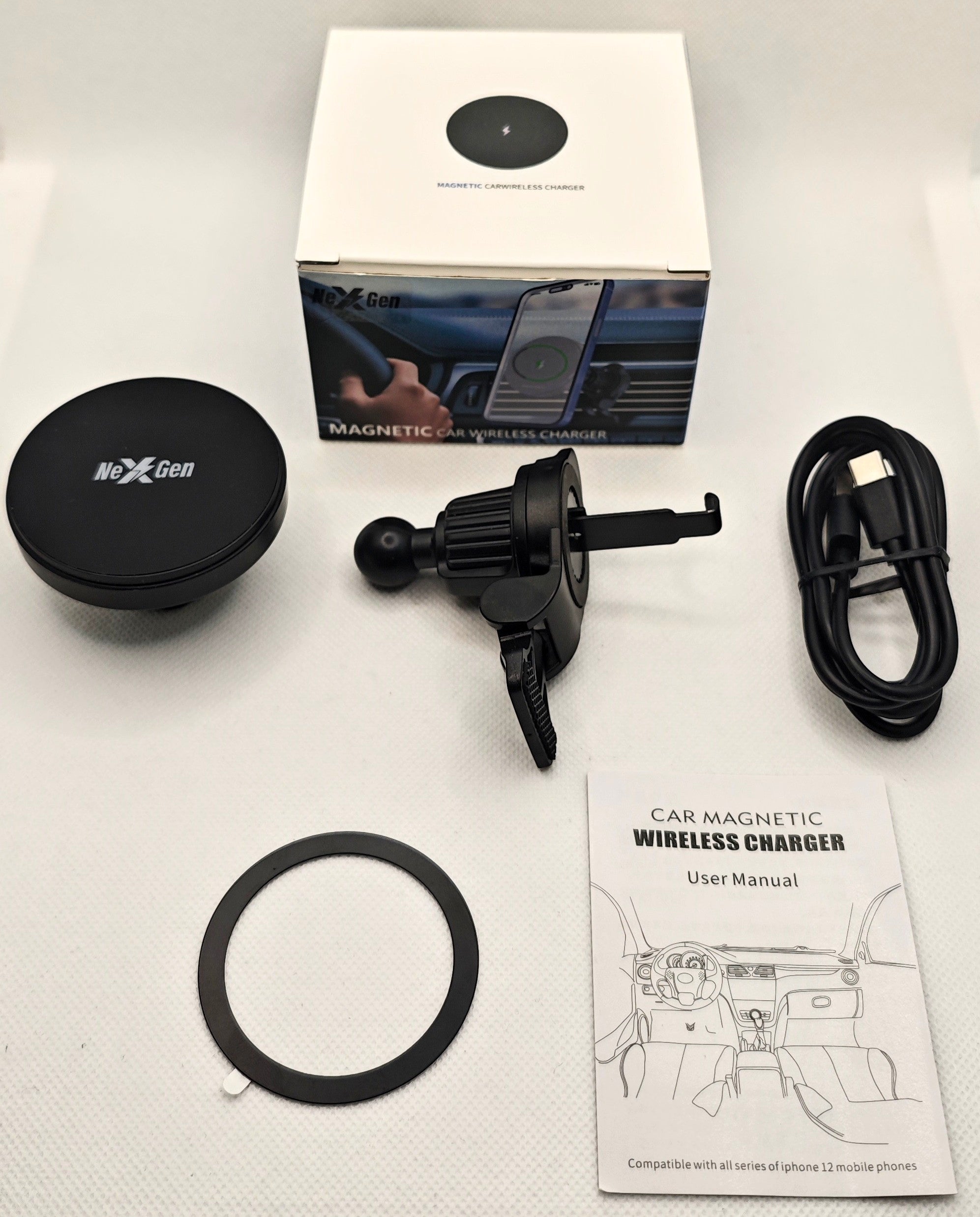 NexGen Telefoonhouders Auto Oplader